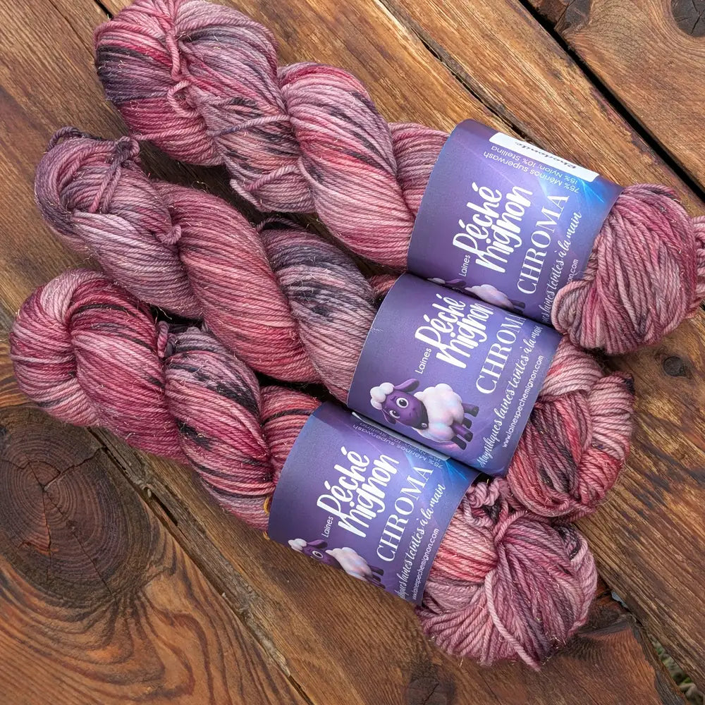 Chroma - Rhodonite - DK Stellina iridescente