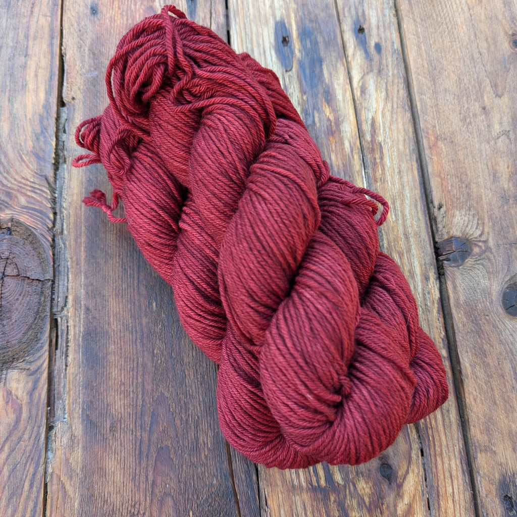 Worsted Rambouillet Rosenrot