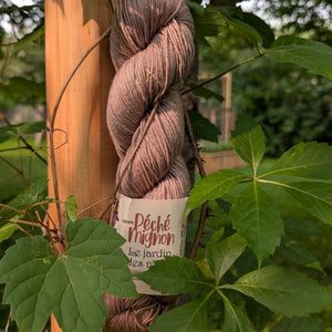 Laine Fingering mérinos lin non-traité - Jardin des rêves - Aurore