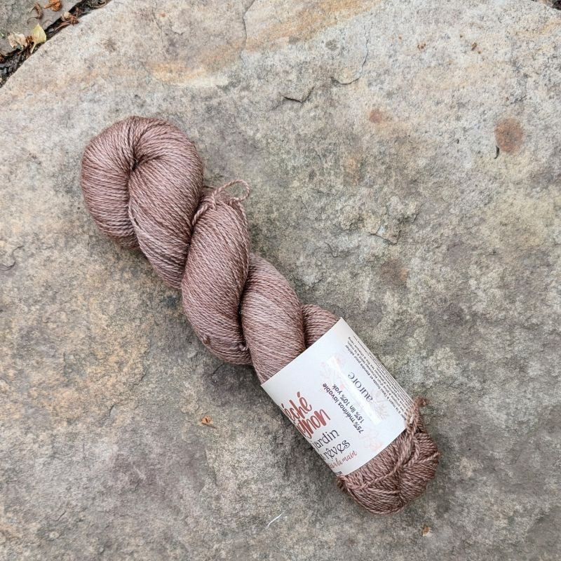 Laine Fingering Rambouillet Nylon superwash - Jardin des rêves - Aurore