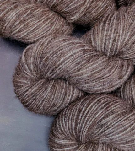 Fil à tricoter DK - Nebula - Bébé alpaga et coton - Peach Bellini