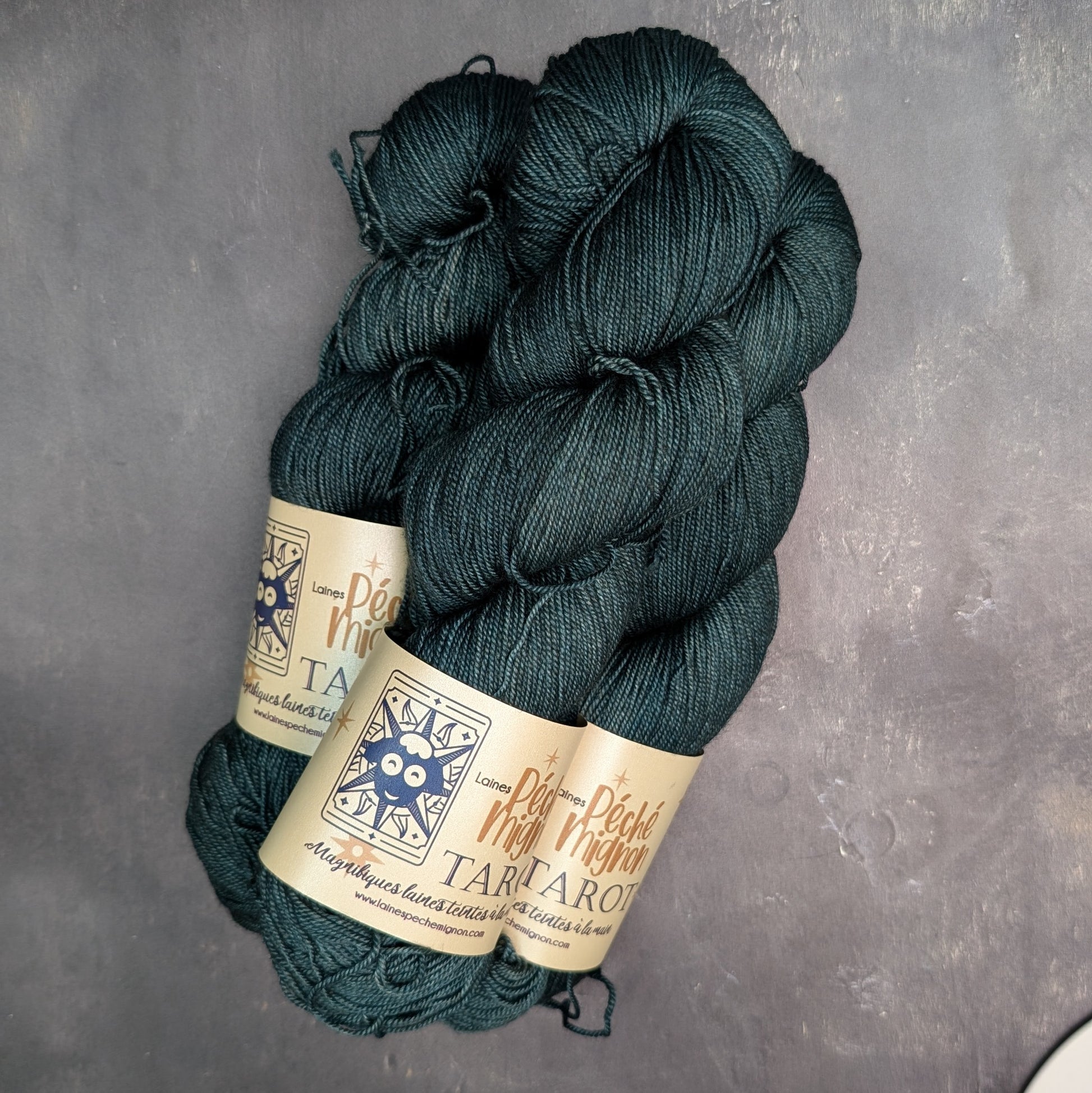 Tarot - Laine Fingering Mérinos yak et soie - Enchanteresse