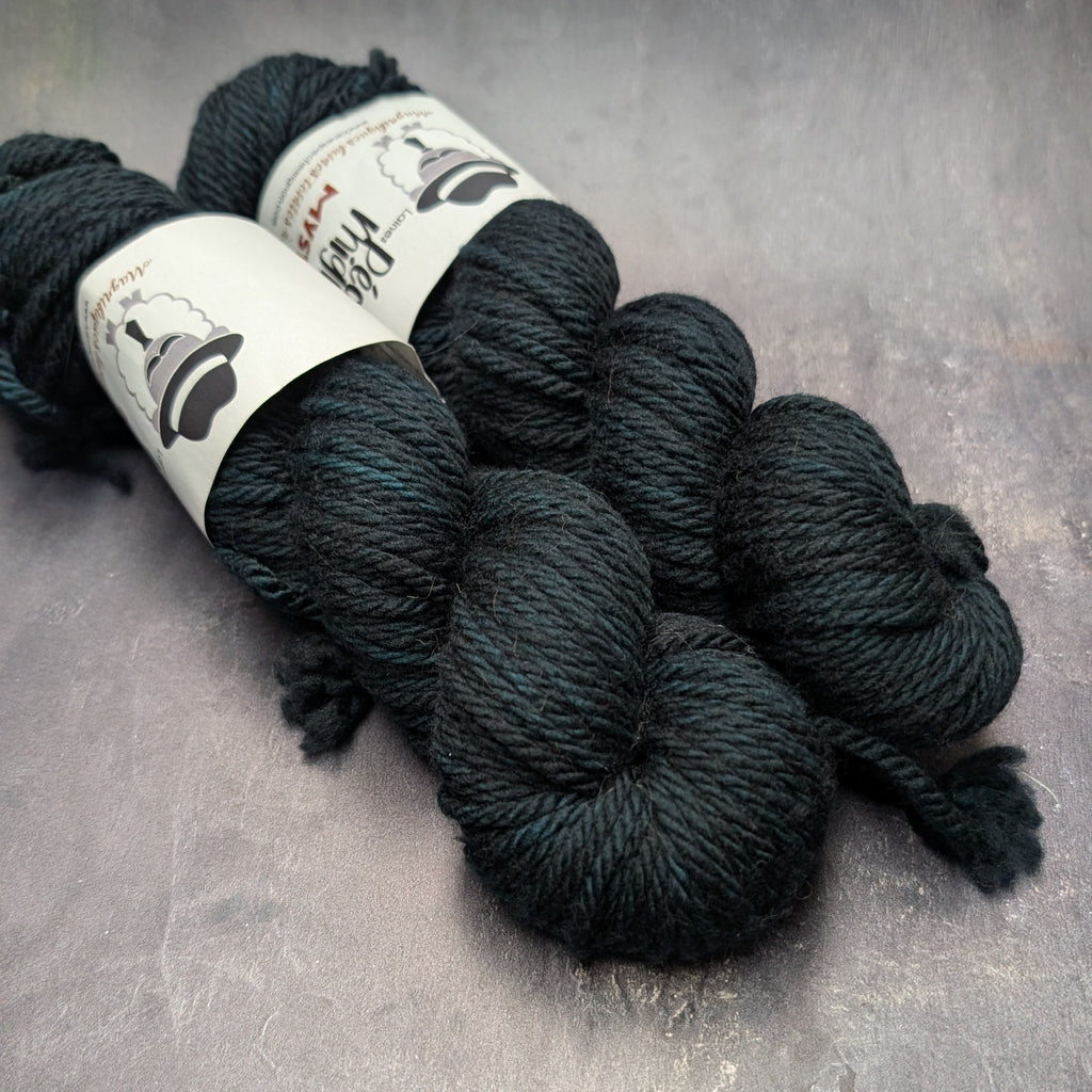 Écheveau mérinos bulky Flask -vert bouteille