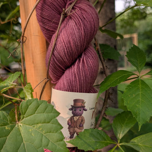Laine Fingering Rambouillet Nylon superwash - Jardin des rêves - Rosa Obscura