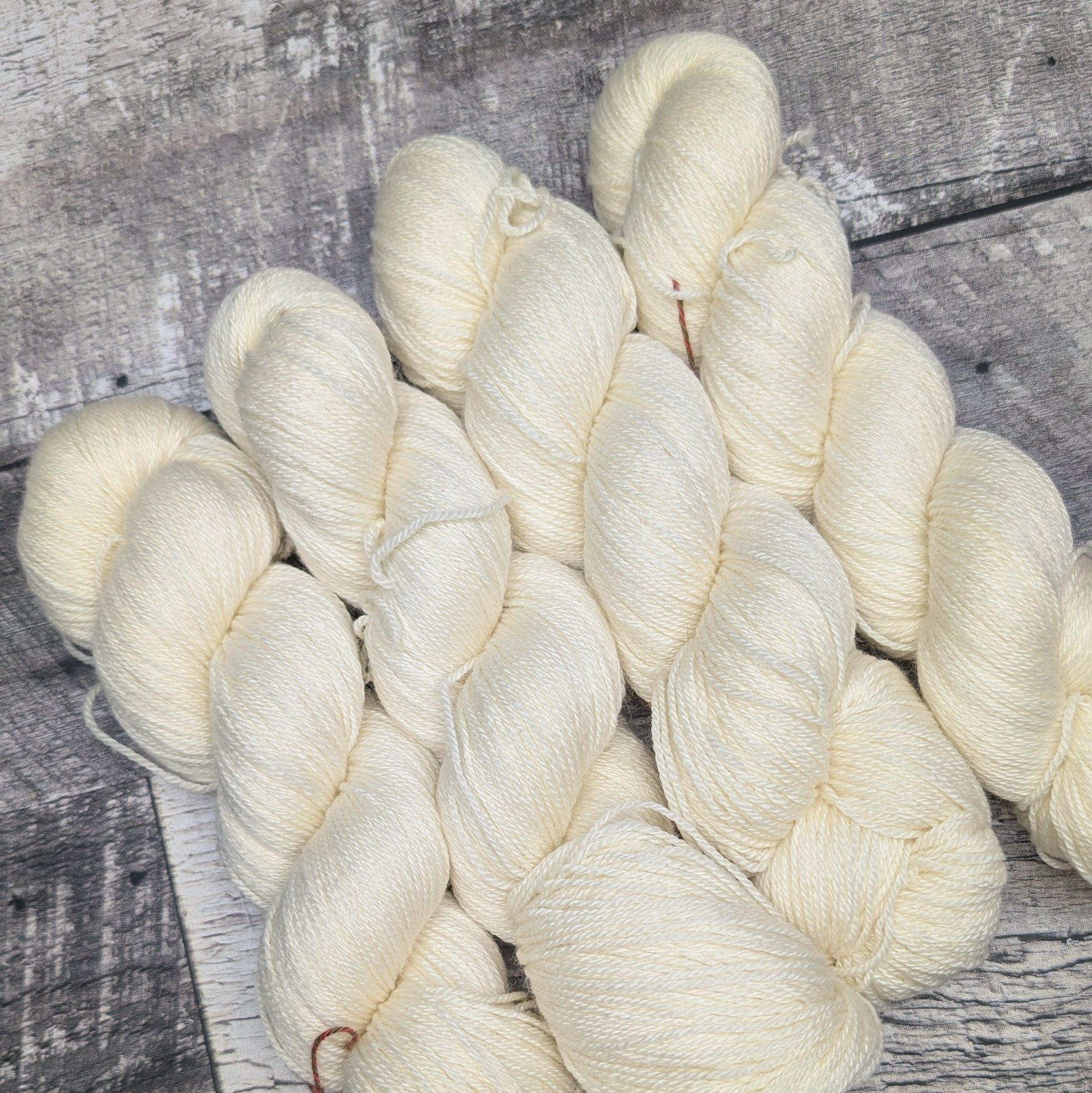 Fingering BFL soie cachemire (à l'unité) naturel